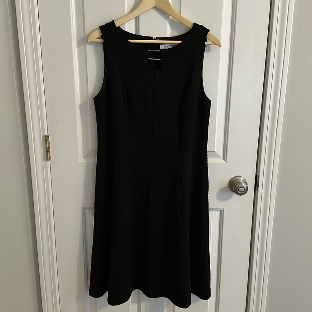 White House Black Market Black Sleeveless Dress